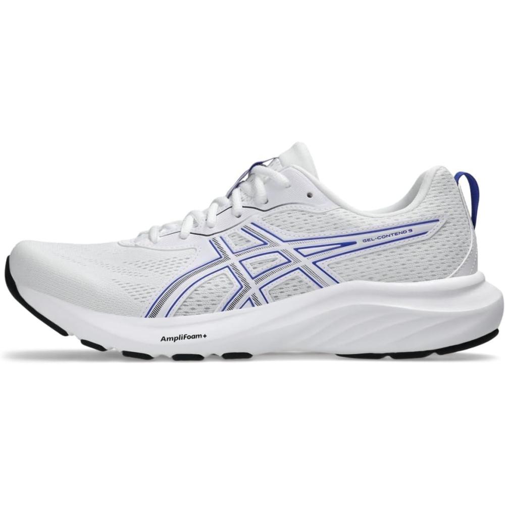 image:imageAsics Mens GelContend 9 Running ShoesWhiteDark Cobalt