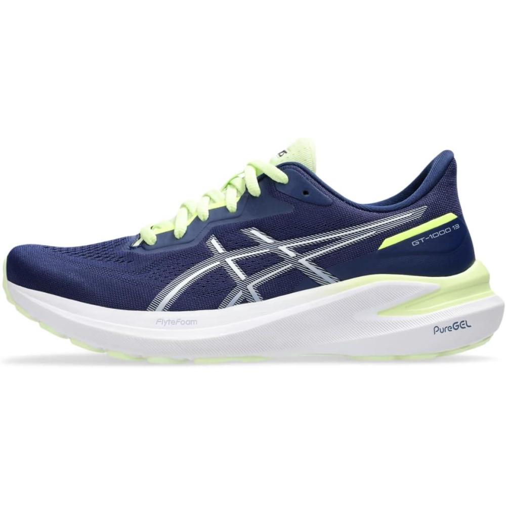 image:imageAsics Womens GT1000 13 Running ShoesBlue ExpanseGrey Blue