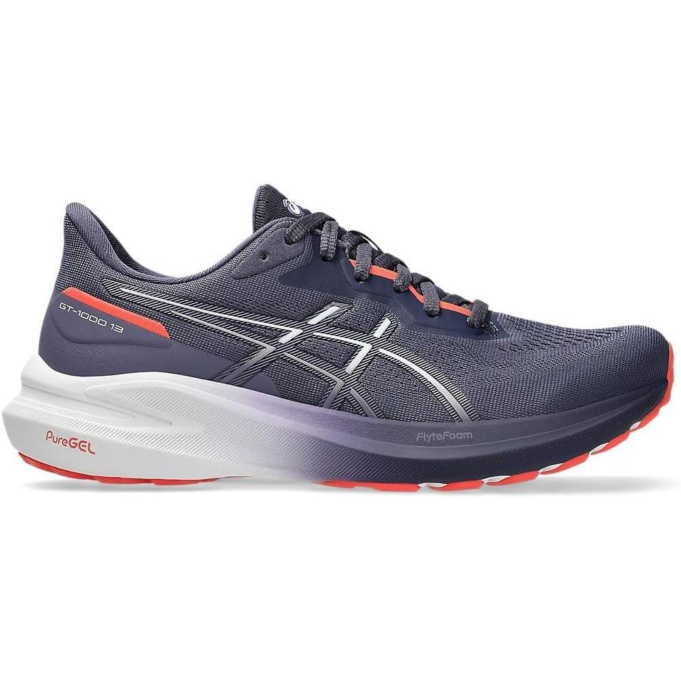 image:imageAsics Womens GT1000 13 Running ShoesMulticoloured