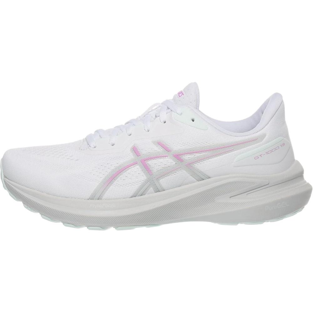 image:imageAsics Womens GT1000 13 Running ShoesWhiteLavender Glow