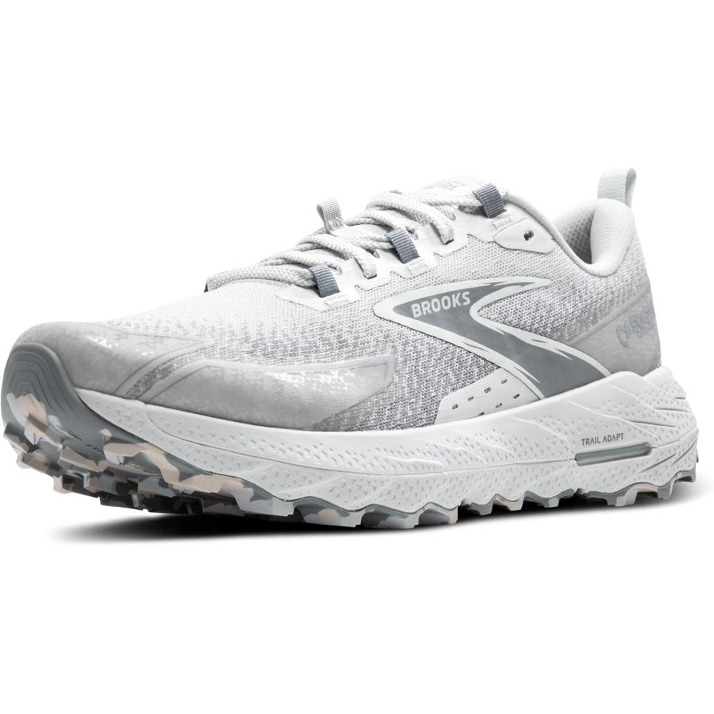 image:imageBrooks Mens Cascadia 18 Mountain Trail Running ShoeOysterPrimer GreyCoconut