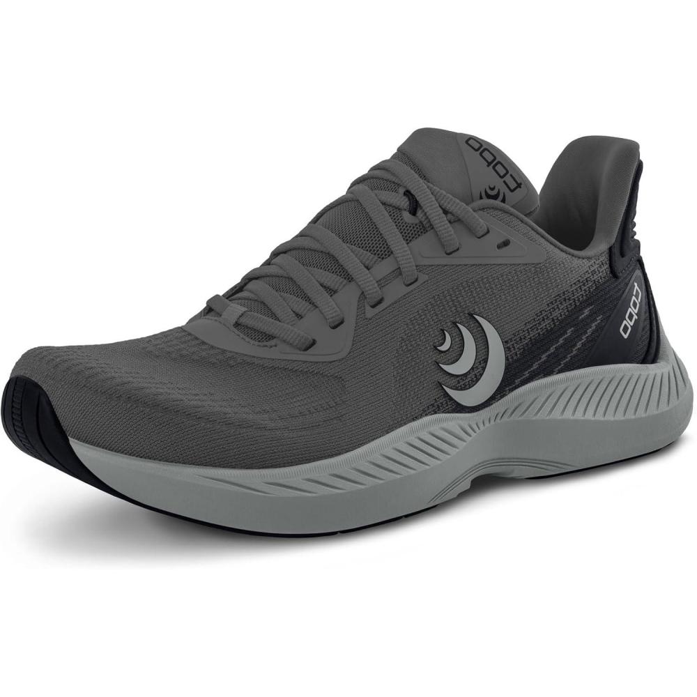 image:imageTopo Athletic Womens FLILyte 6 Lightweight Comfortable 3MM Drop Road Running Shoes Athletic Shoes for Road RunningCharcoalGrey