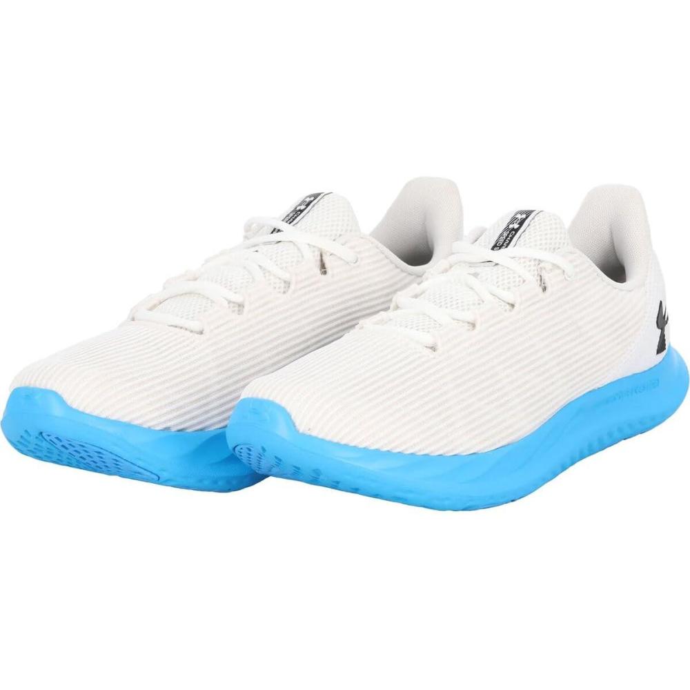 image:imageUnder Armour Mens Charged Speed Swift Sneaker108 WhiteElectric BlueBlack