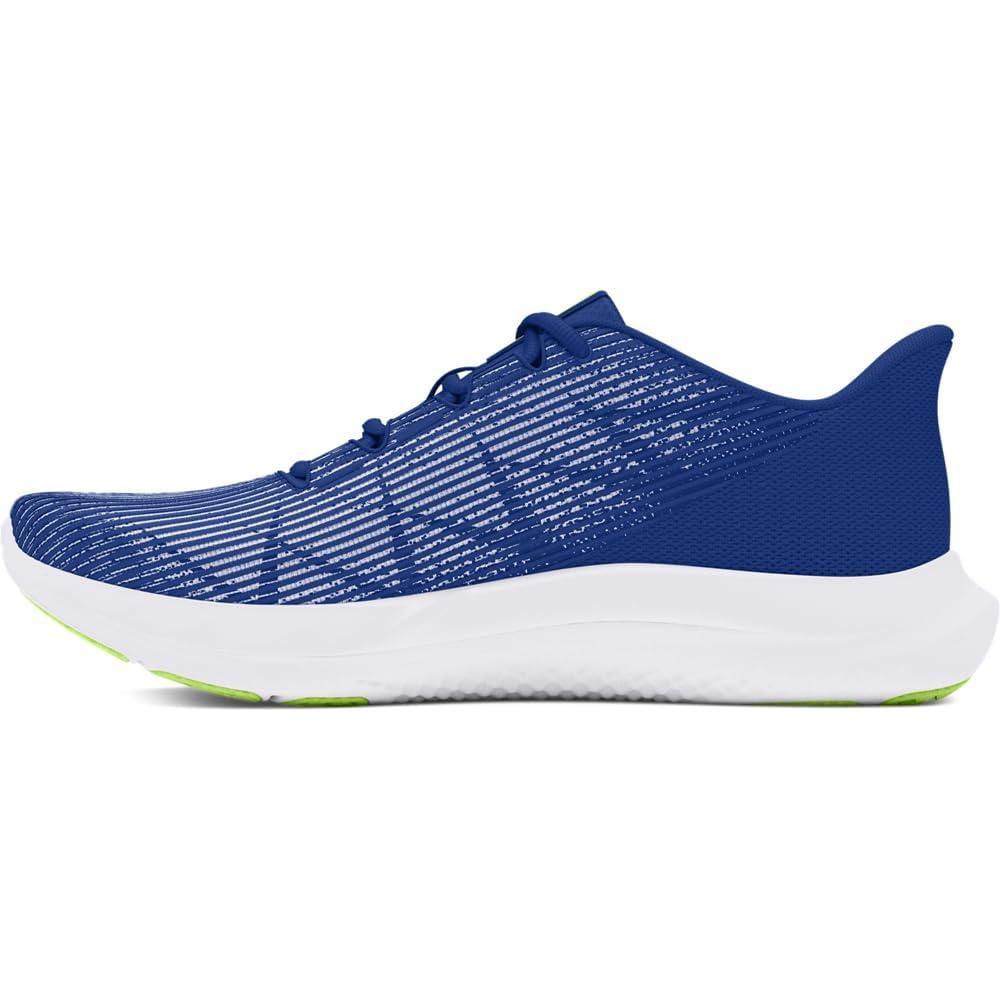 image:imageUnder Armour Mens Charged Speed Swift Sneaker403 Tech BlueTech BlueMorph Green