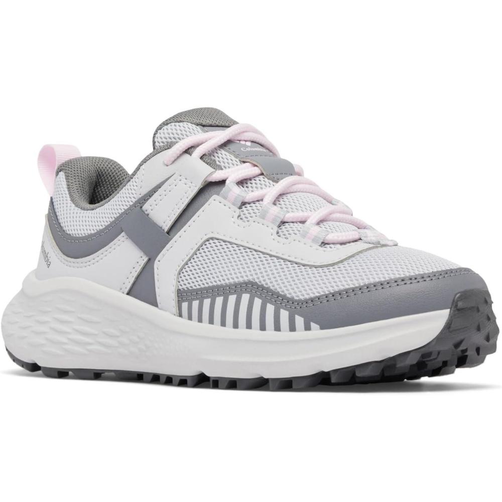 image:imageColumbia Kids Konos Low Hiking ShoesGrey IcePink Dawn
