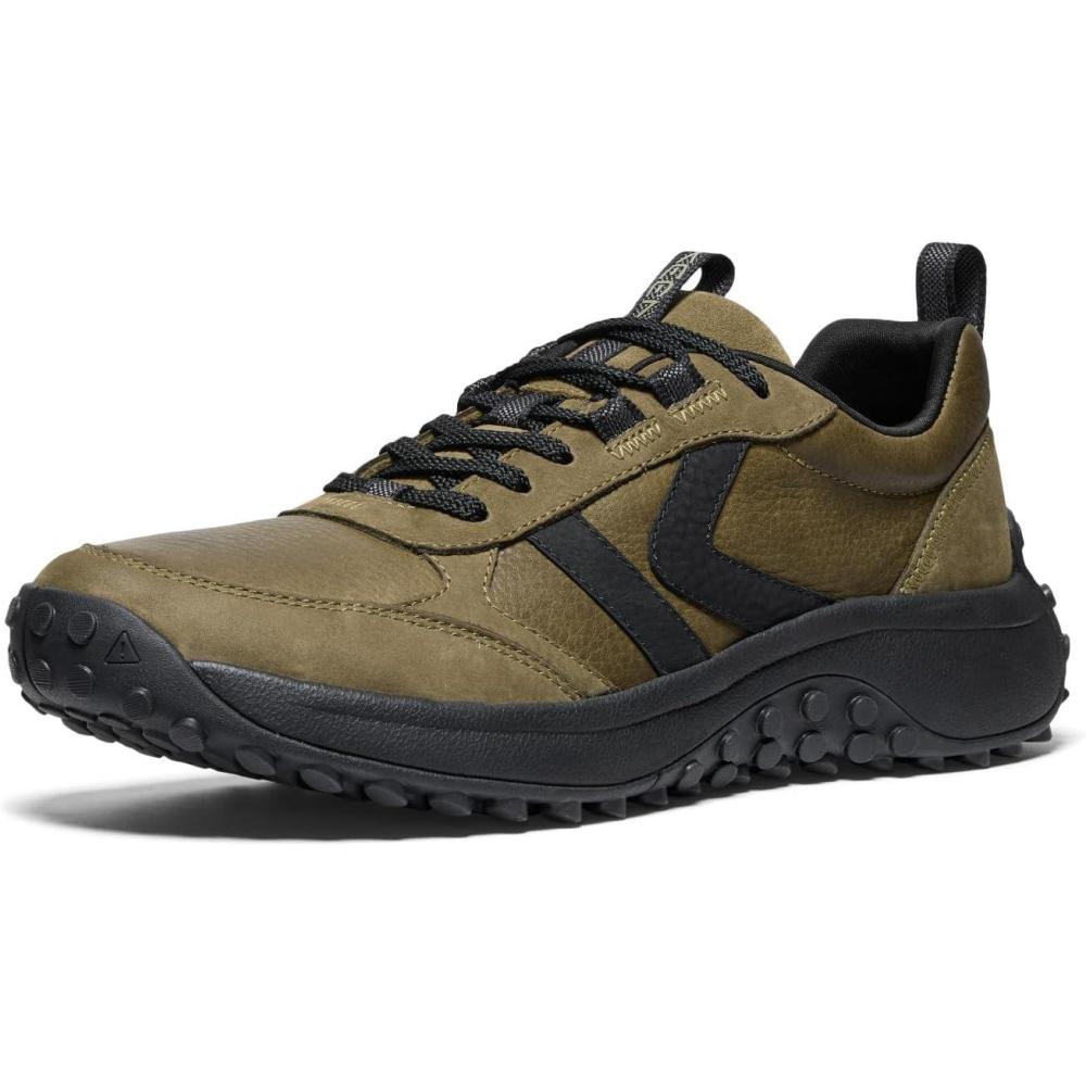 image:imageKEEN Mens Ks86 Leather Comfortable Durable Retro StyleDark OliveBlack