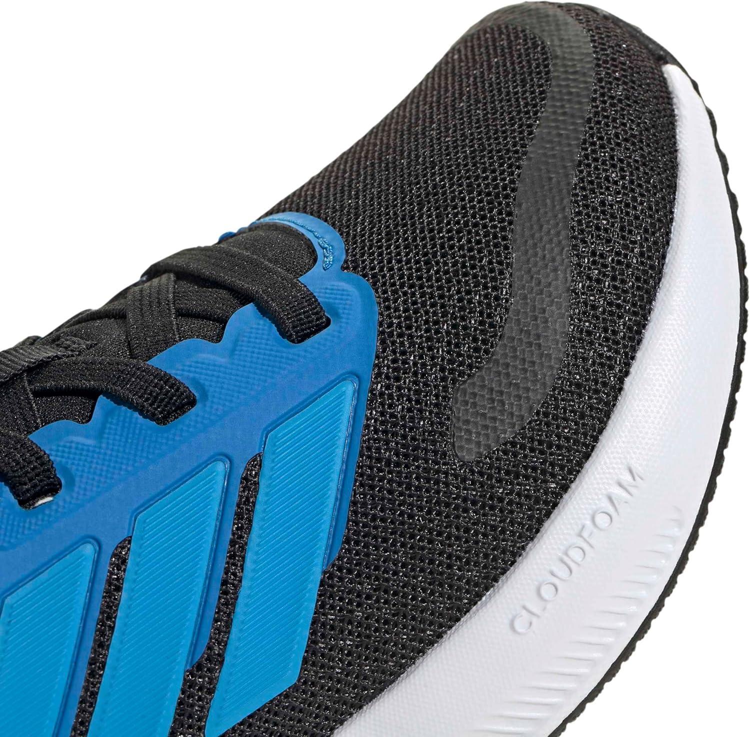 image:imageAdidas UnisexBaby Run Falcon 5BlackLucid AquamarineLucid Ray Blue