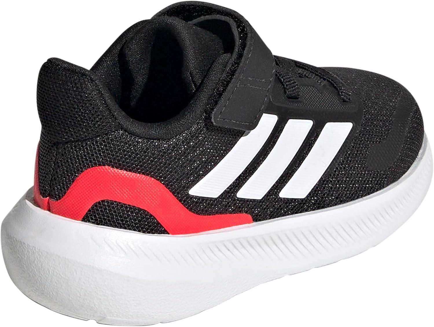 image:imageAdidas UnisexBaby Run Falcon 5BlackWhiteLucid Red