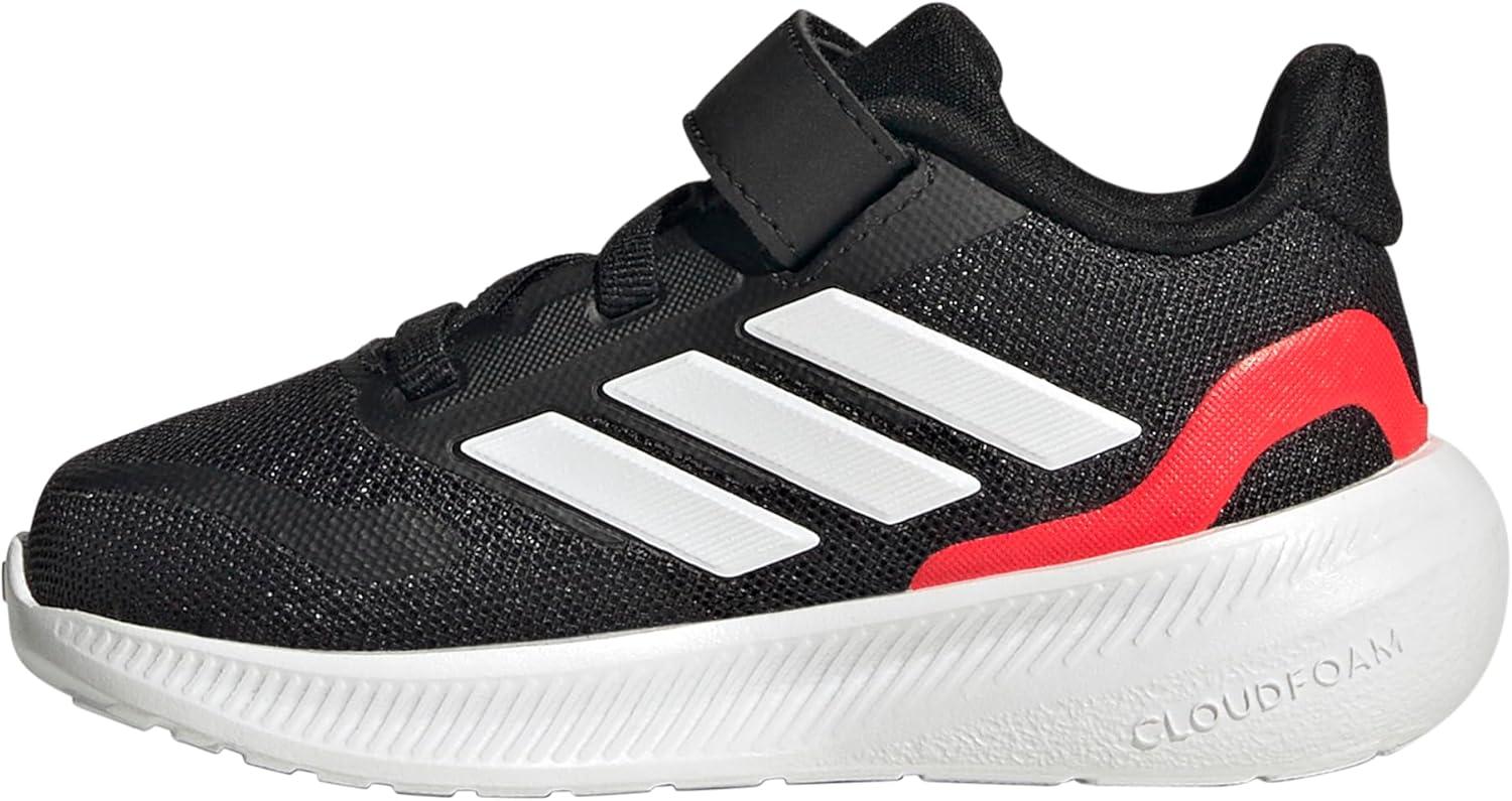 image:imageAdidas UnisexBaby Run Falcon 5BlackWhiteLucid Red