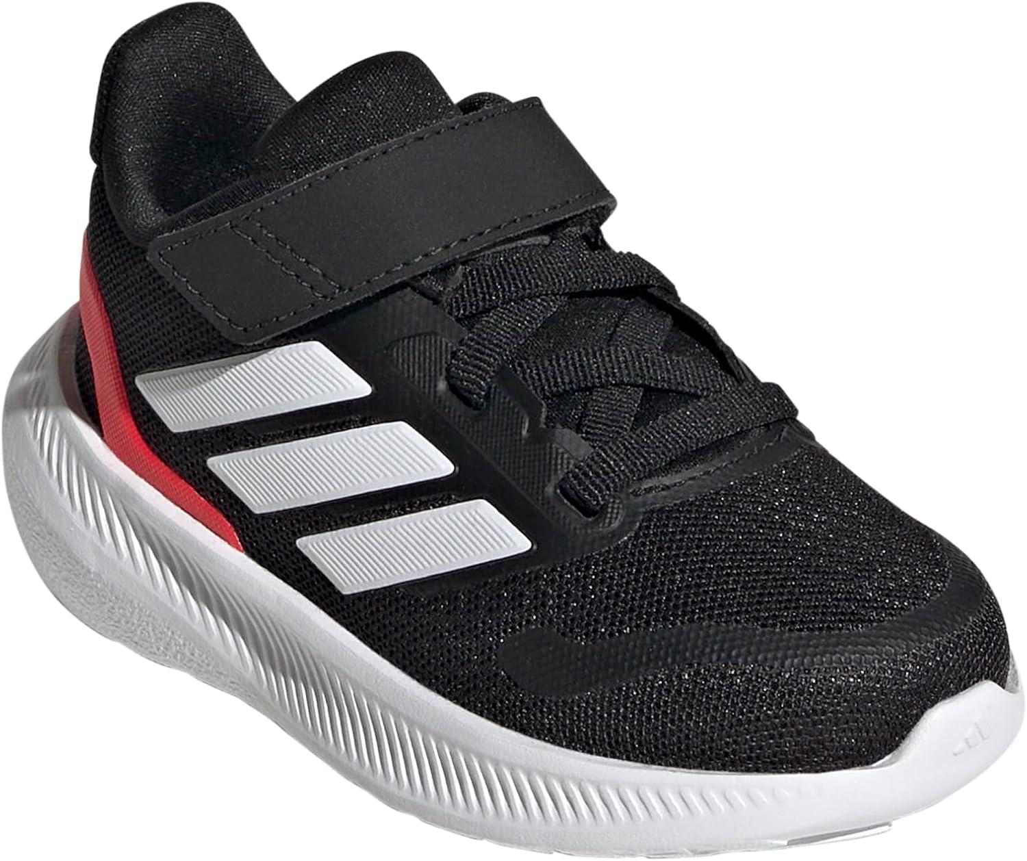 image:imageAdidas UnisexBaby Run Falcon 5BlackWhiteLucid Red