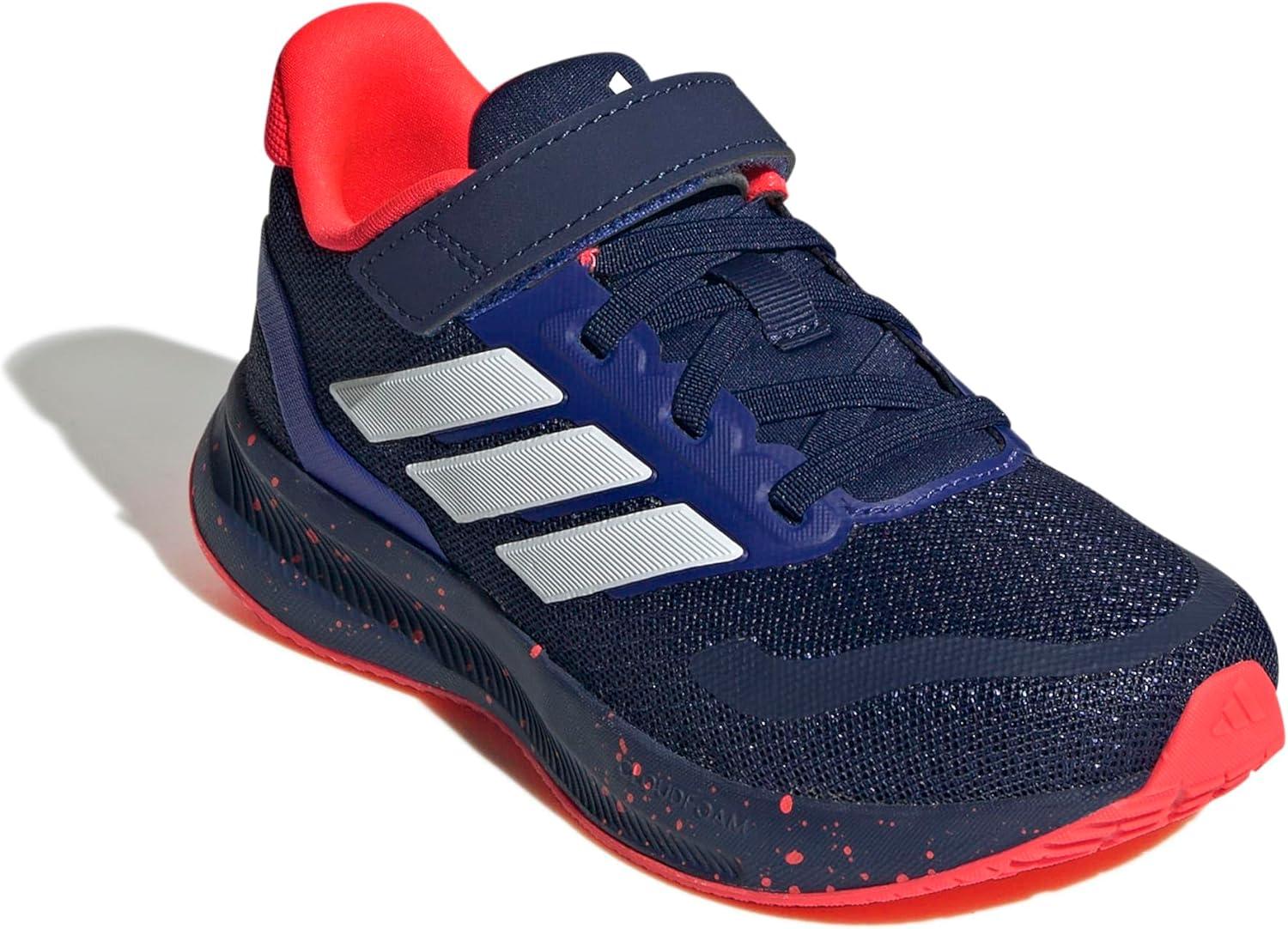 image:imageAdidas UnisexBaby Run Falcon 5Dark BlueWhiteSolar Red