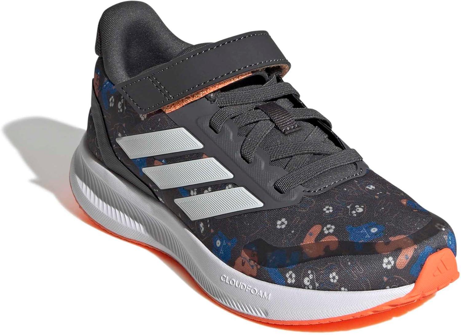 image:imageAdidas UnisexBaby Run Falcon 5GreyOff WhiteRay Blue