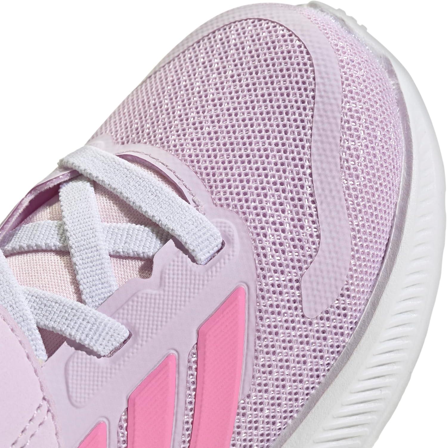 image:imageAdidas UnisexBaby Run Falcon 5Ice LavenderWhiteClear Pink