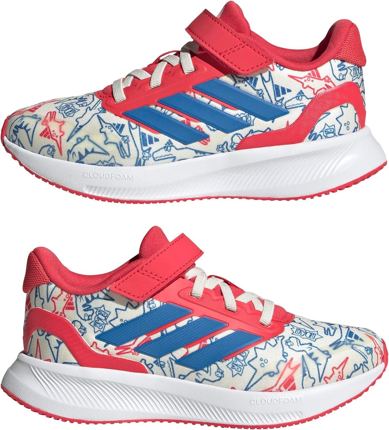 image:imageAdidas UnisexBaby Run Falcon 5Off WhiteBright RoyalSemi Lucid Red