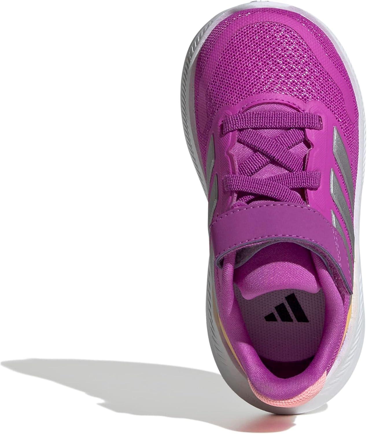image:imageAdidas UnisexBaby Run Falcon 5Purple BurstSilver MetallicSemi Spark