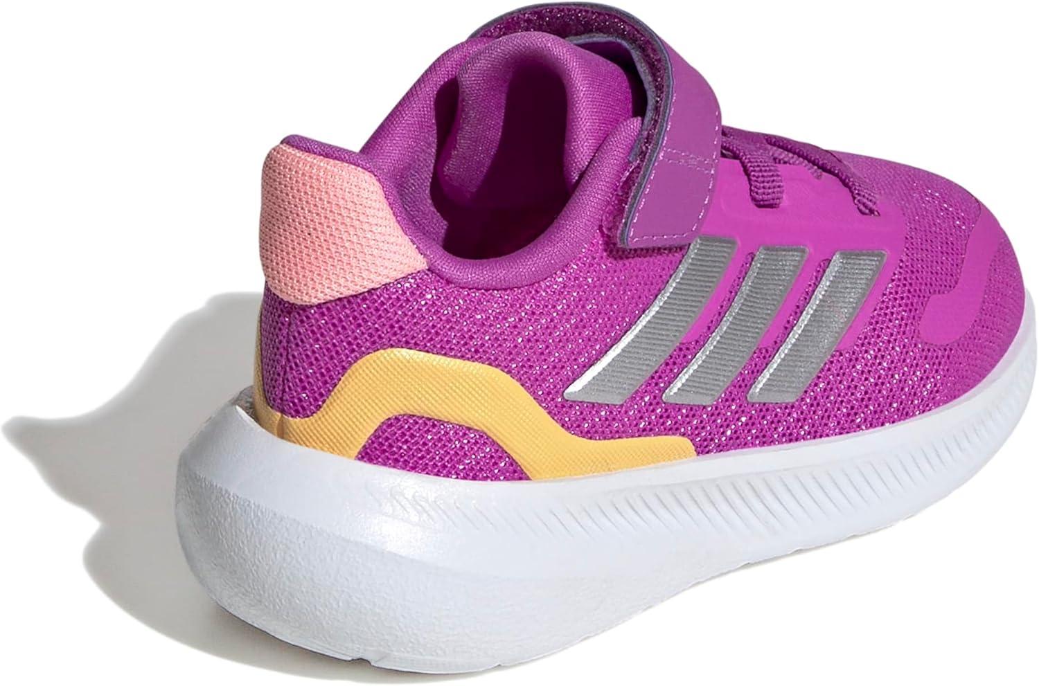 image:imageAdidas UnisexBaby Run Falcon 5Purple BurstSilver MetallicSemi Spark
