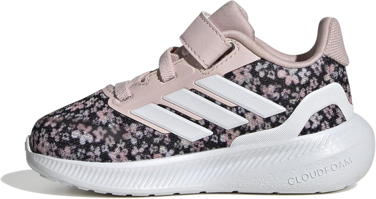 image:imageAdidas UnisexBaby Run Falcon 5Sandy PinkWhiteBlack