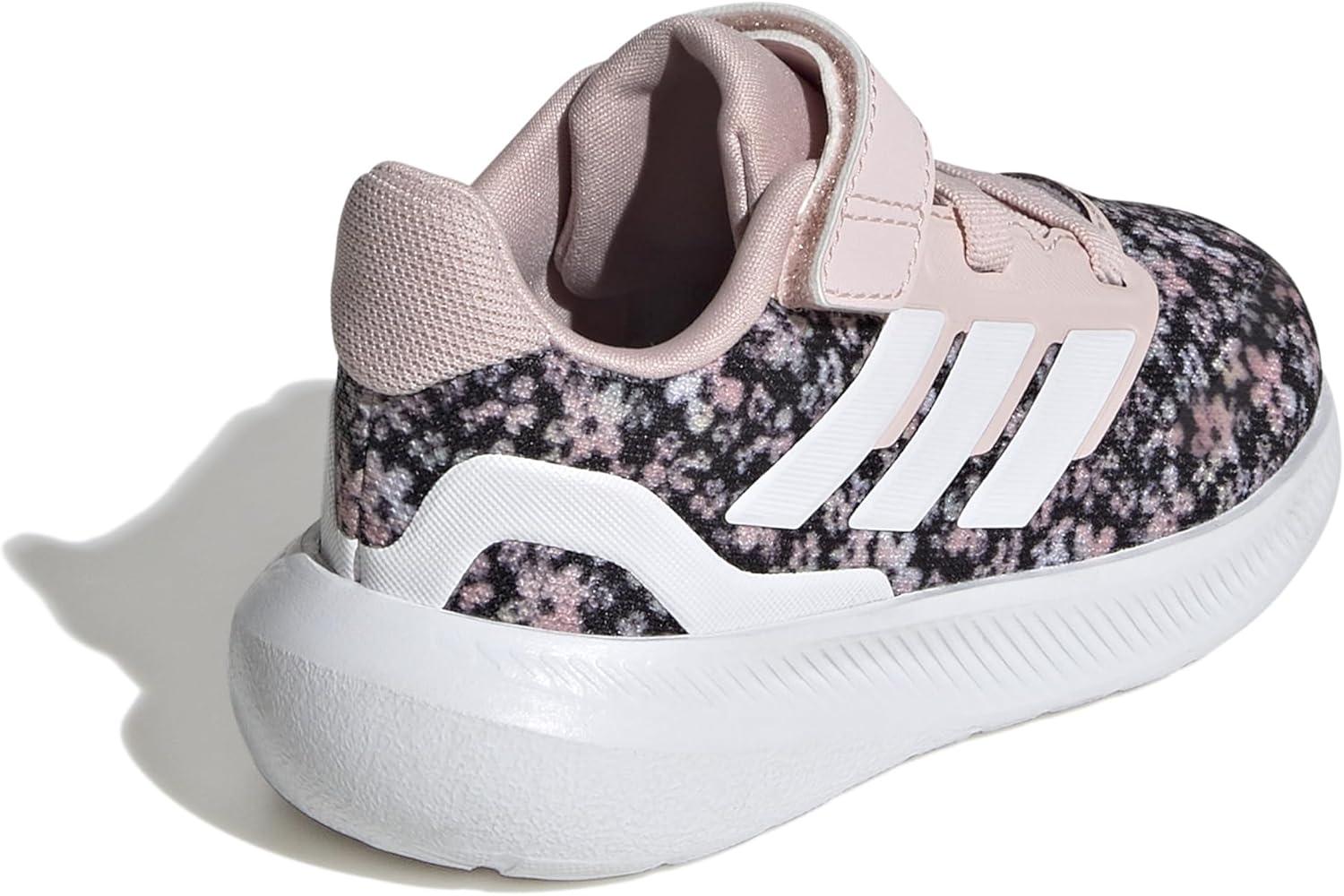 image:imageAdidas UnisexBaby Run Falcon 5Sandy PinkWhiteBlack