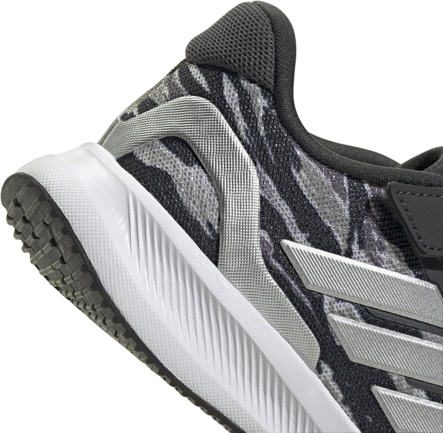 image:imageAdidas UnisexBaby Run Falcon 5Silver PebbleSilver MetallicCarbon