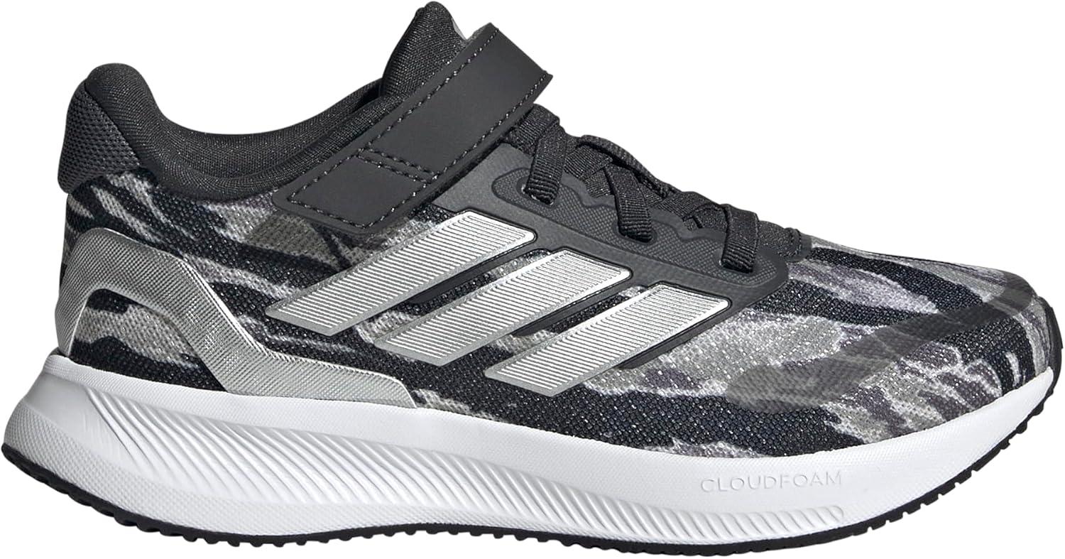image:imageAdidas UnisexBaby Run Falcon 5Silver PebbleSilver MetallicCarbon