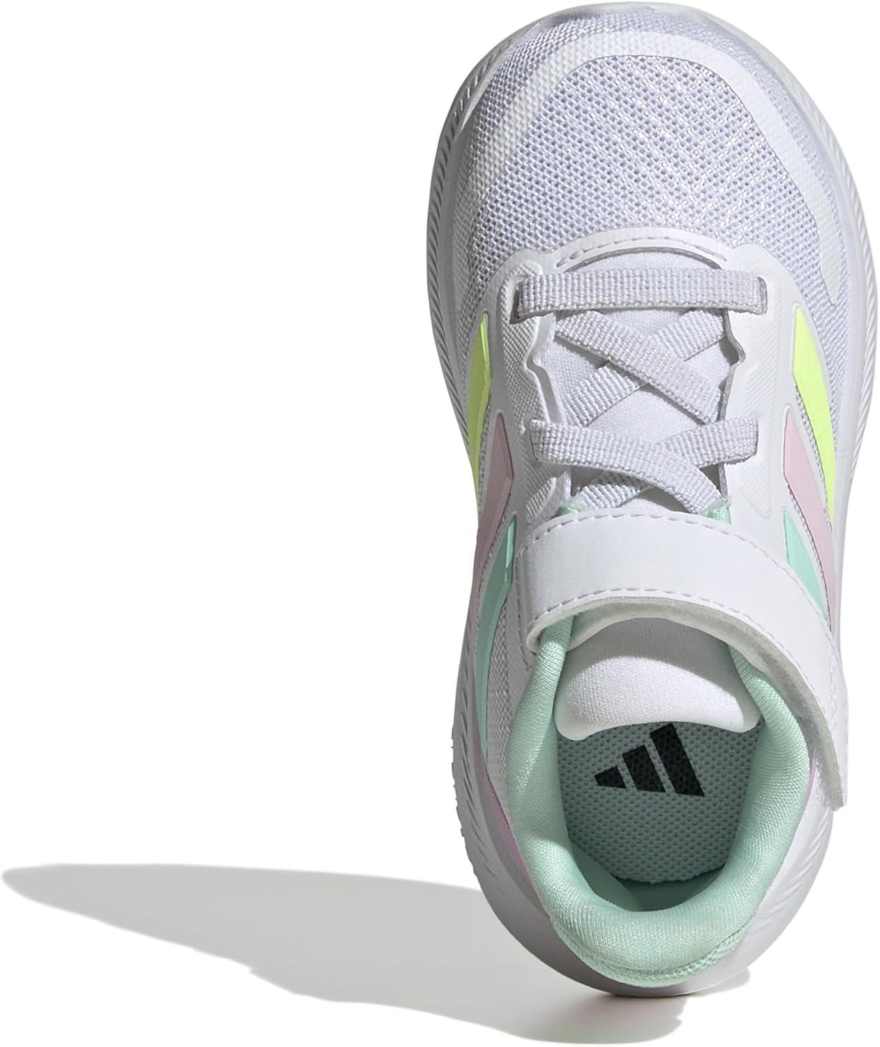 image:imageAdidas UnisexBaby Run Falcon 5WhiteClear MintClear Pink