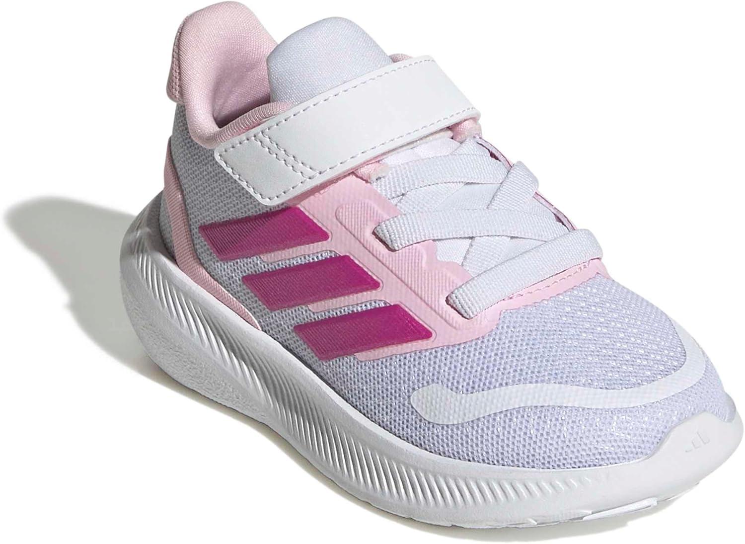 image:imageAdidas UnisexBaby Run Falcon 5WhiteClear PinkGrey