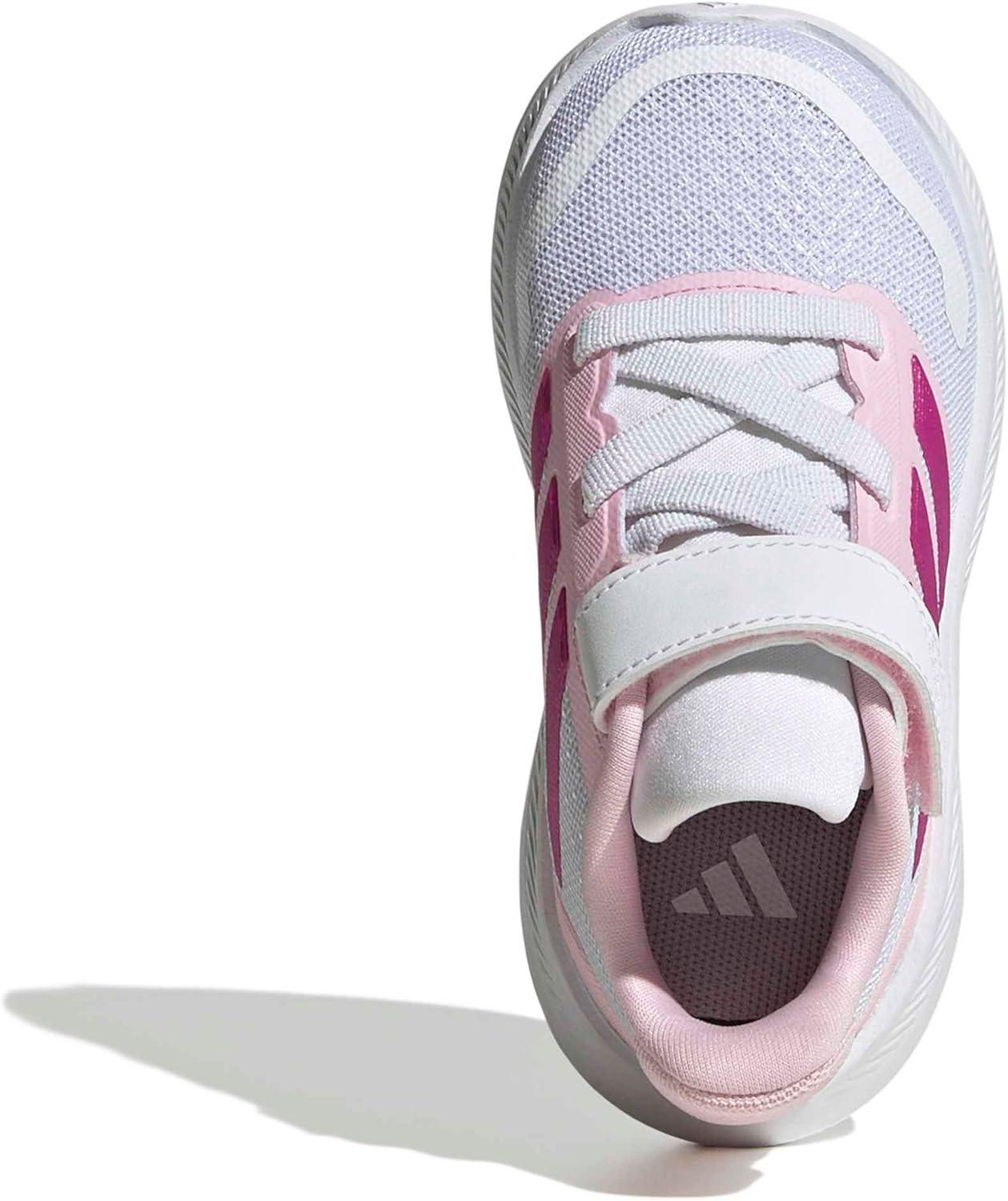 image:imageAdidas UnisexBaby Run Falcon 5WhiteClear PinkGrey