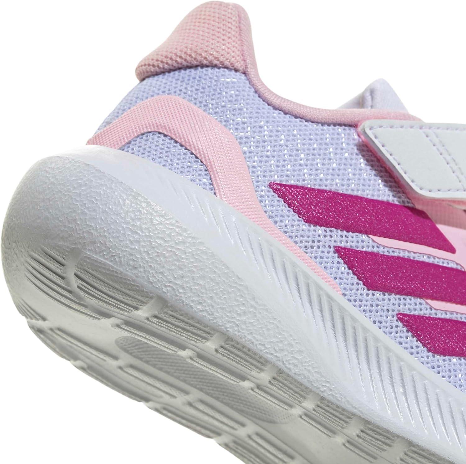image:imageAdidas UnisexBaby Run Falcon 5WhiteClear PinkGrey