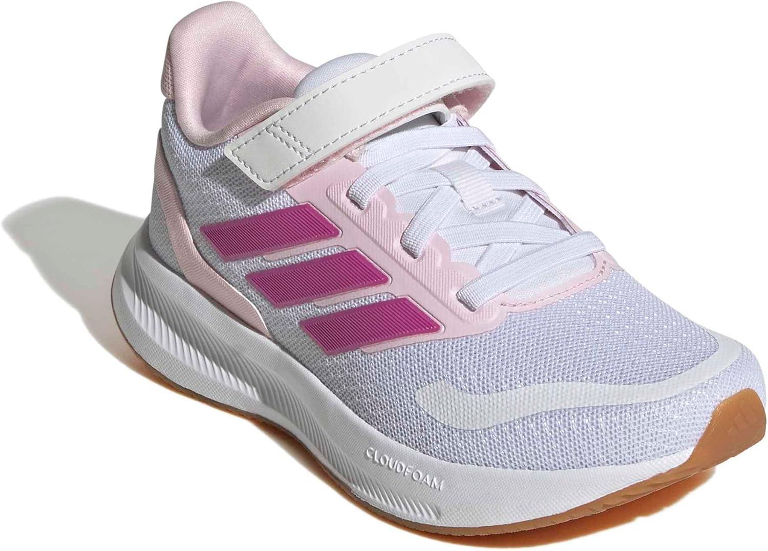 image:imageAdidas UnisexBaby Run Falcon 5WhiteClear PinkGum