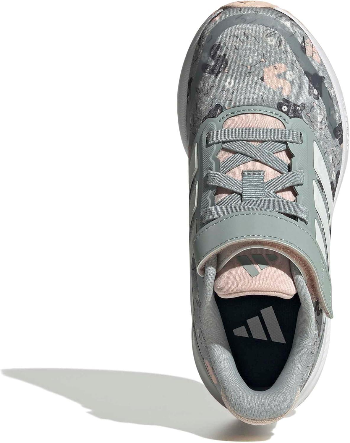 image:imageAdidas UnisexBaby Run Falcon 5Wonder SageOff WhiteBlush Pink