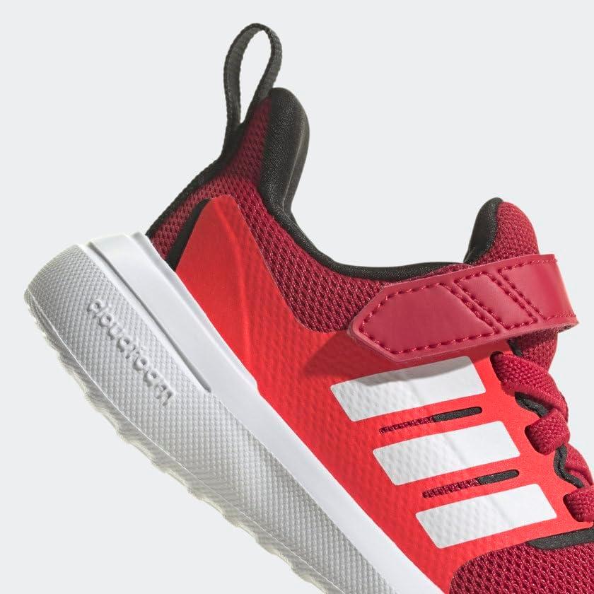image:imageAdidas UnisexChild Fortarun 20 Running ShoesRunning ShoeBetter ScarletWhiteSolar Red Elastic