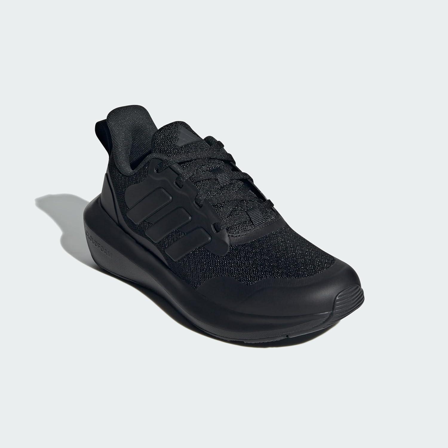 image:imageAdidas UnisexChild Fortarun 20 Running ShoesRunning ShoeBlackBlackGrey
