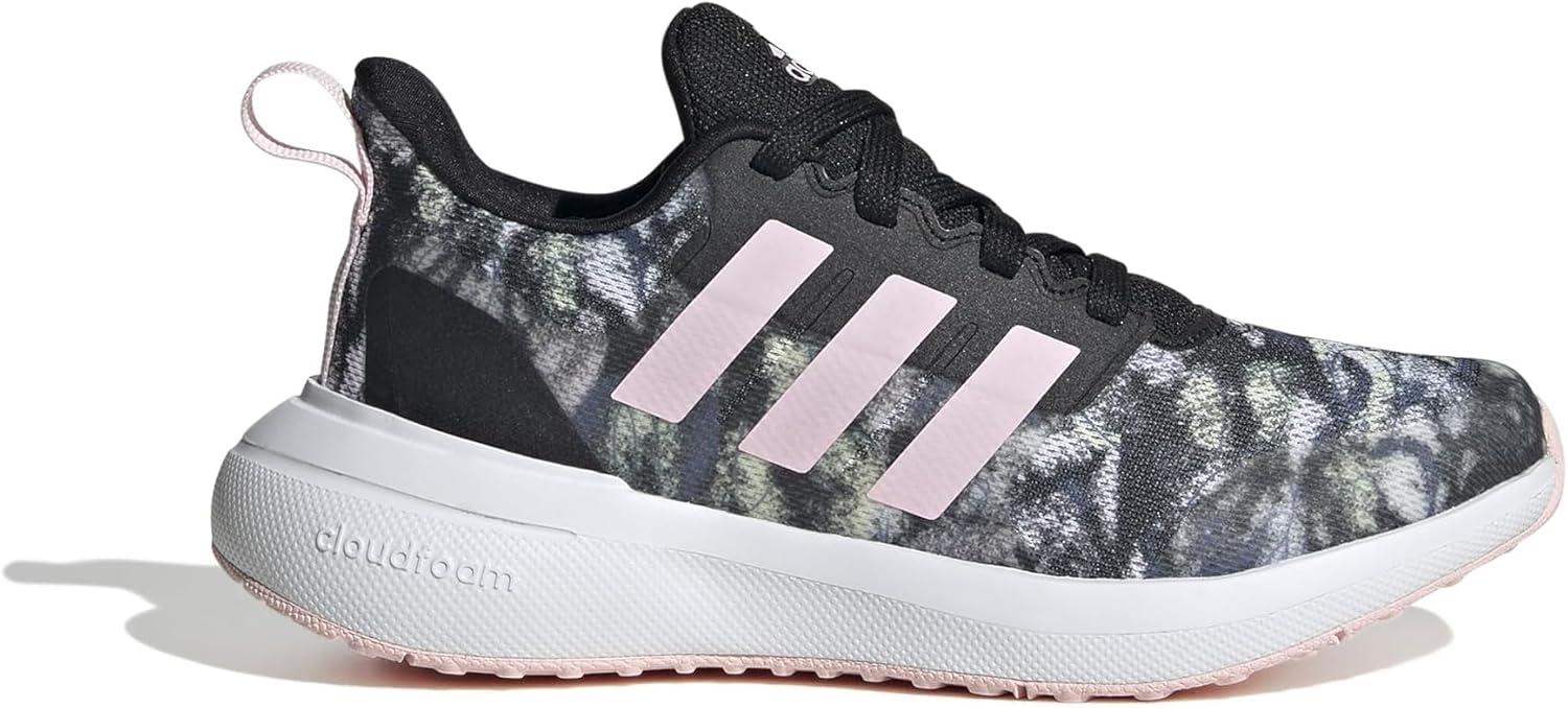 image:imageAdidas UnisexChild Fortarun 20 Running ShoesRunning ShoeBlackClear PinkWhite