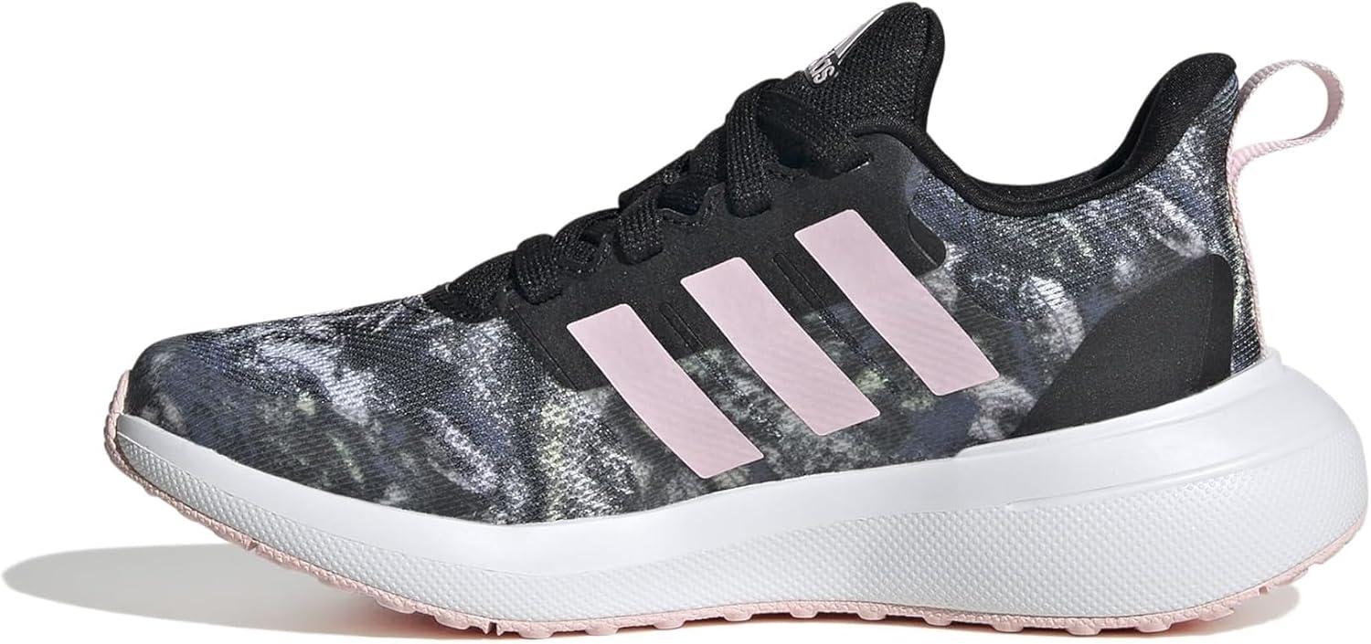 image:imageAdidas UnisexChild Fortarun 20 Running ShoesRunning ShoeBlackClear PinkWhite