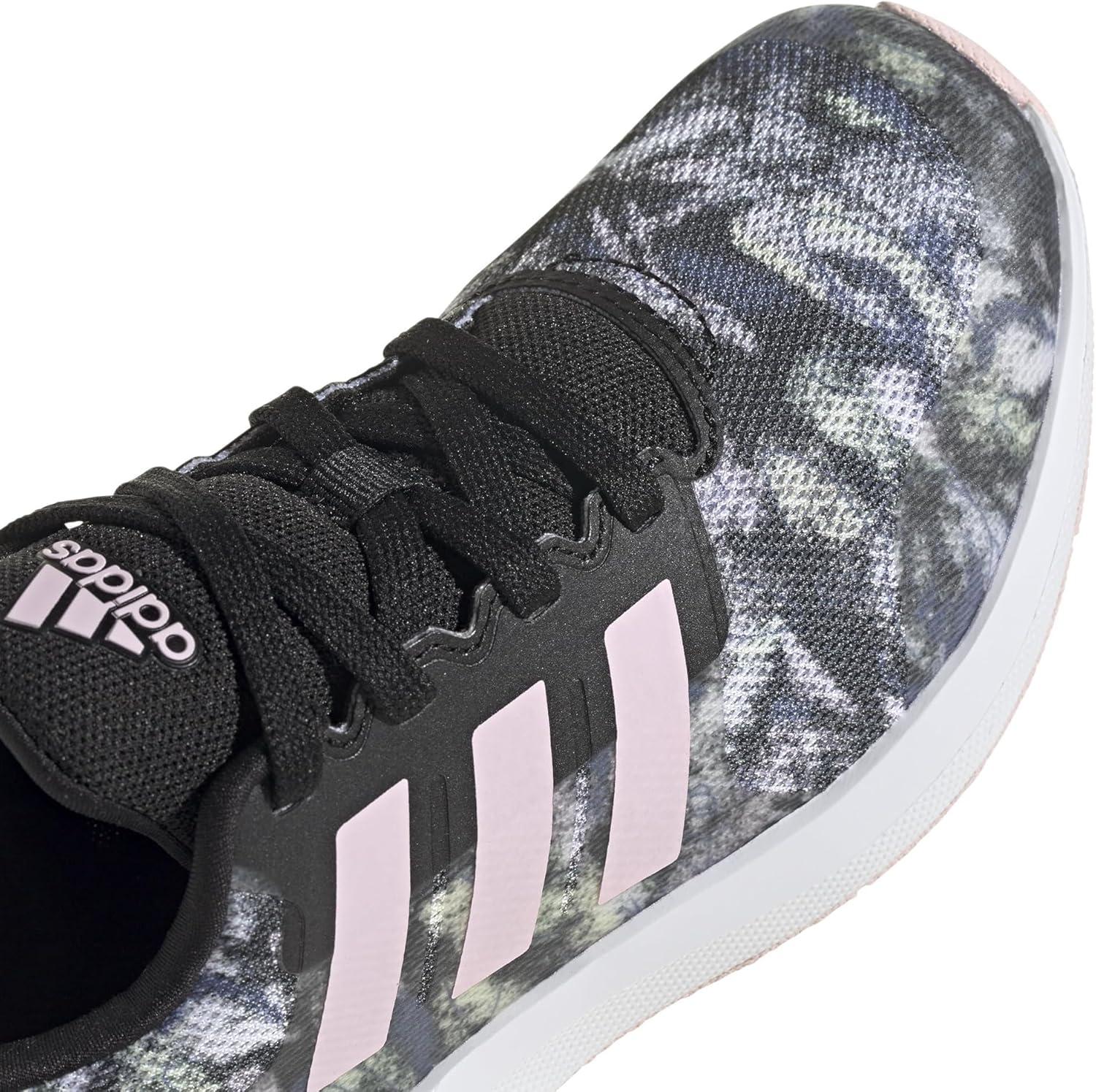 image:imageAdidas UnisexChild Fortarun 20 Running ShoesRunning ShoeBlackClear PinkWhite