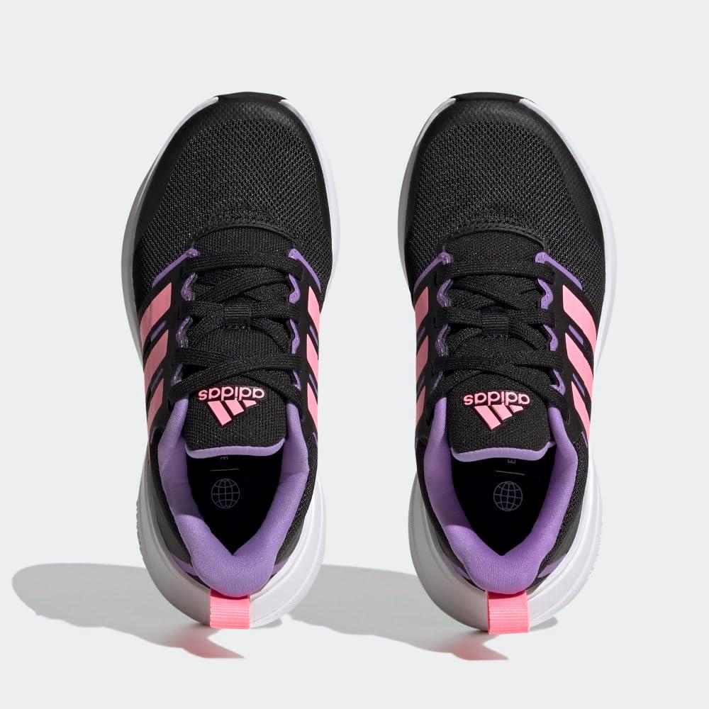 image:imageAdidas UnisexChild Fortarun 20 Running ShoesRunning ShoeCore BlackBeam PinkViolet Fusion