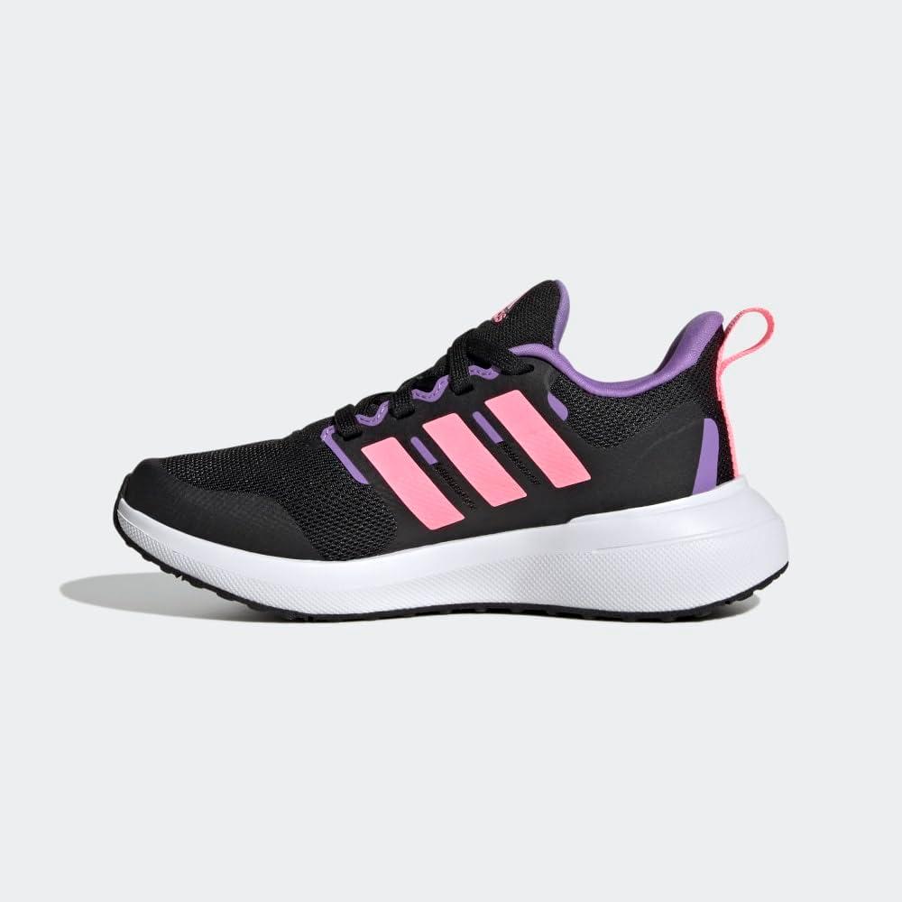 image:imageAdidas UnisexChild Fortarun 20 Running ShoesRunning ShoeCore BlackBeam PinkViolet Fusion