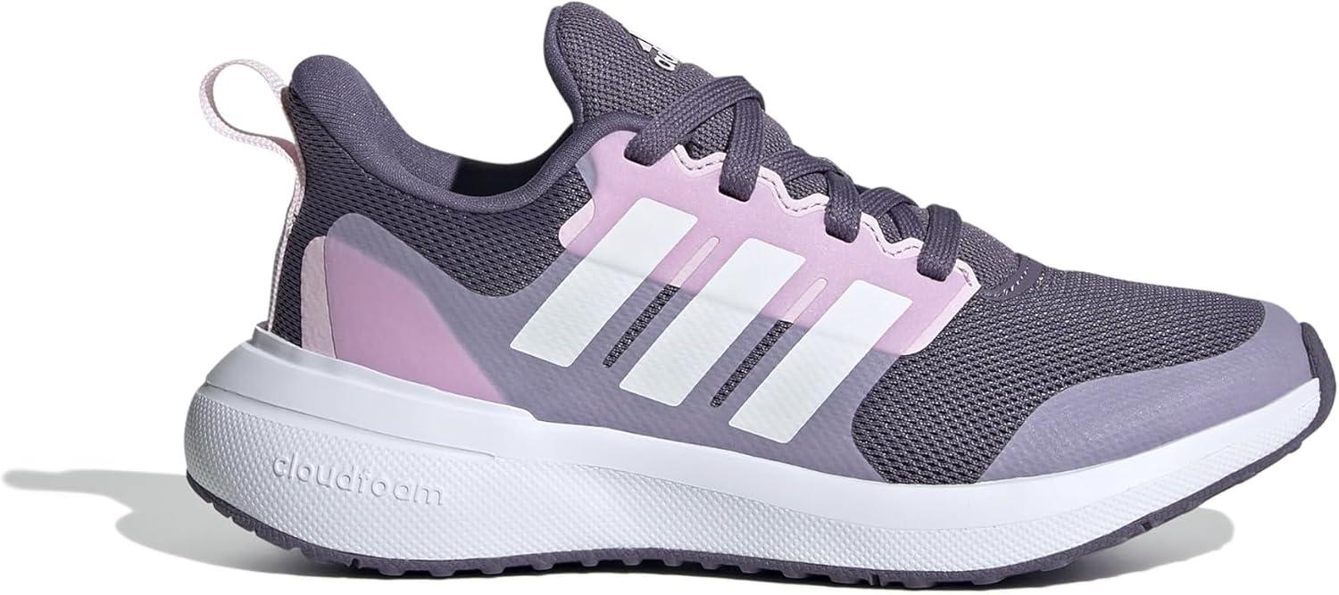 image:imageAdidas UnisexChild Fortarun 20 Running ShoesRunning ShoeShadow VioletWhiteBliss Lilac