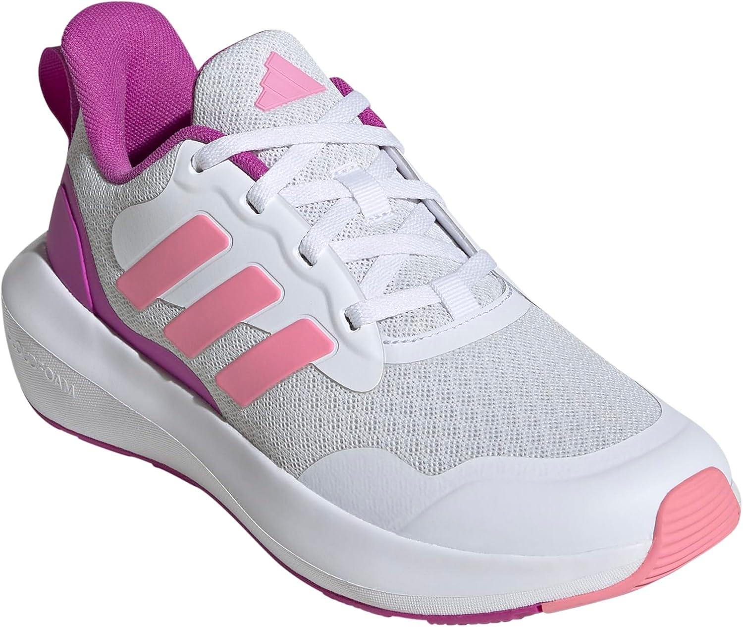 image:imageAdidas UnisexChild Fortarun 20 Running ShoesRunning ShoeWhiteBliss PinkFlash Pink