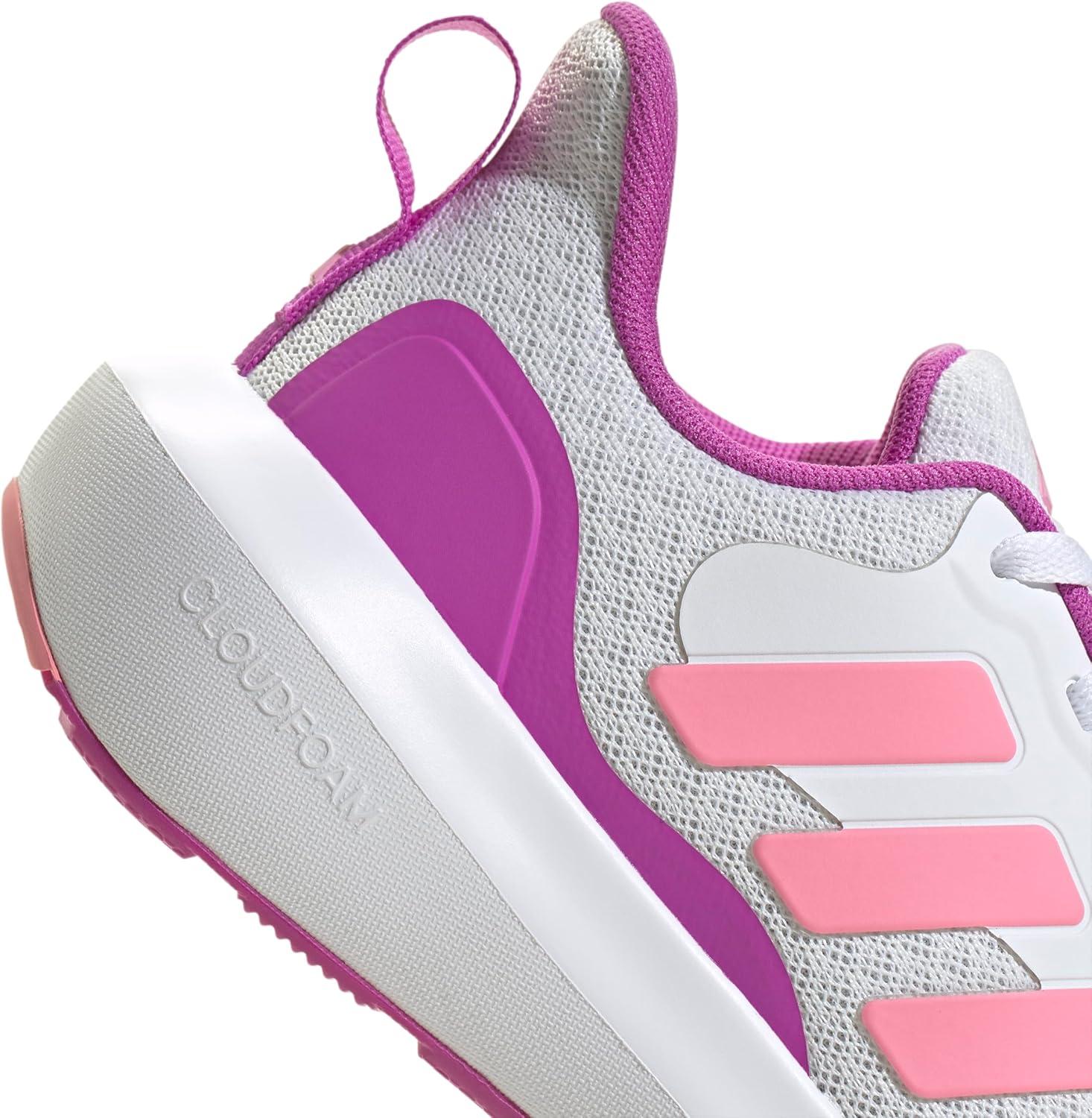 image:imageAdidas UnisexChild Fortarun 20 Running ShoesRunning ShoeWhiteBliss PinkFlash Pink