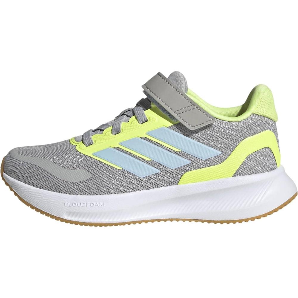 image:imageAdidas UnisexBaby Run Falcon 5GreyCrystal SkyYellow
