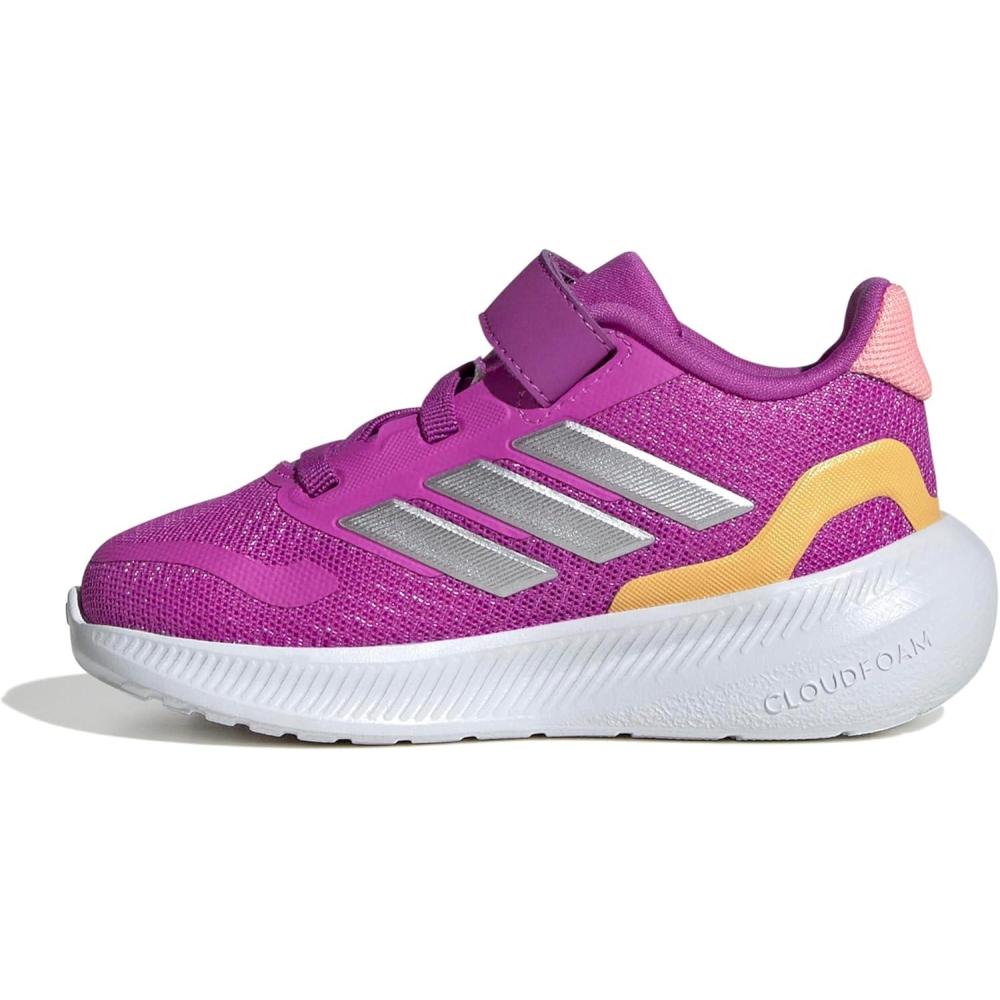 image:imageAdidas UnisexBaby Run Falcon 5Purple BurstSilver MetallicSemi Spark