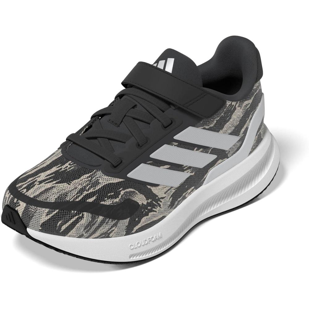 image:imageAdidas UnisexBaby Run Falcon 5Silver PebbleSilver MetallicCarbon