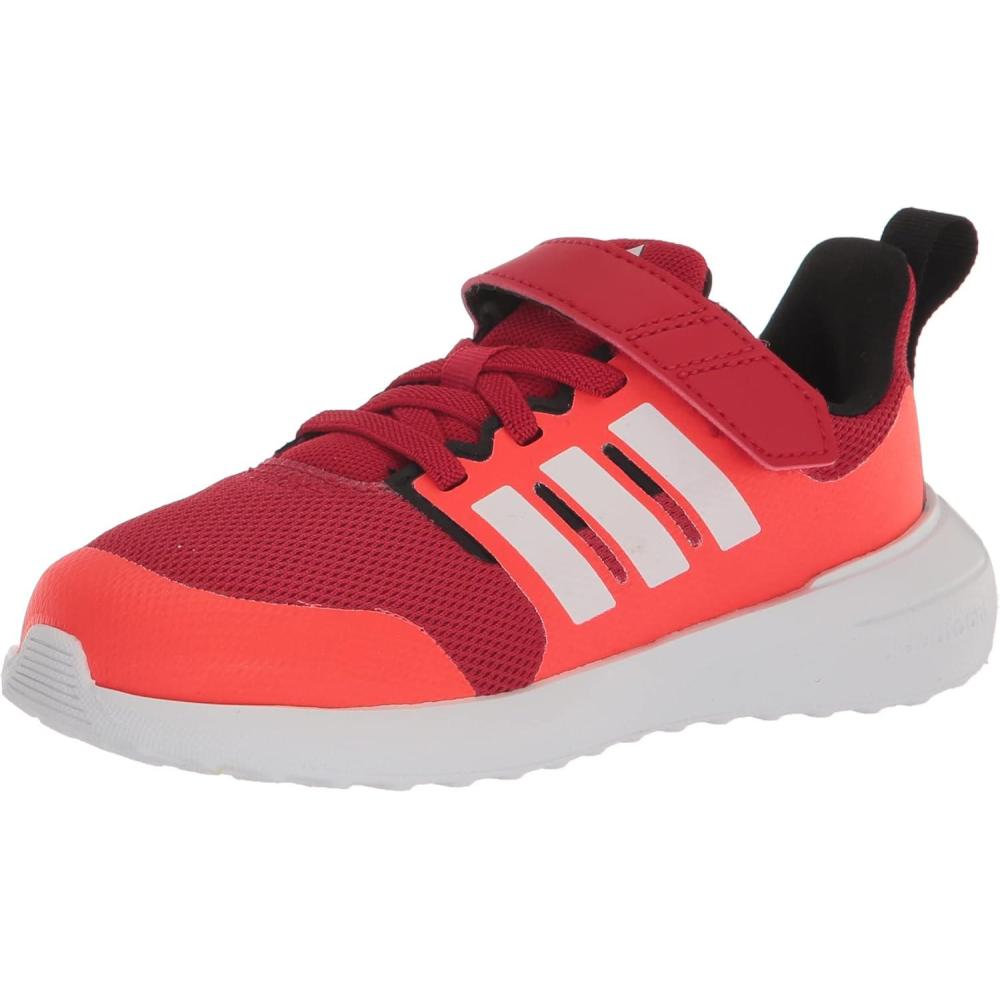 image:imageAdidas UnisexChild Fortarun 20 Running ShoesRunning ShoeBetter ScarletWhiteSolar Red Elastic