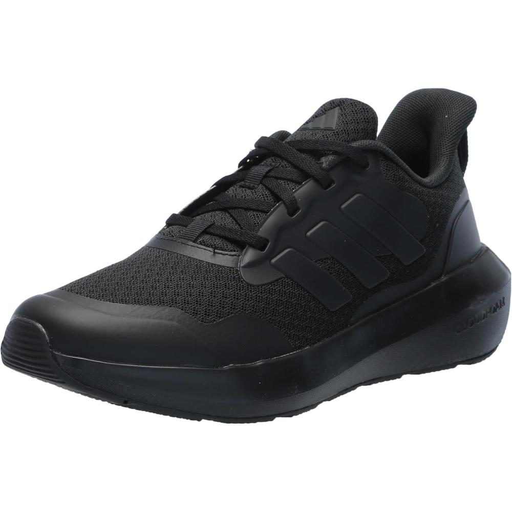 image:imageAdidas UnisexChild Fortarun 20 Running ShoesRunning ShoeBlackBlackGrey