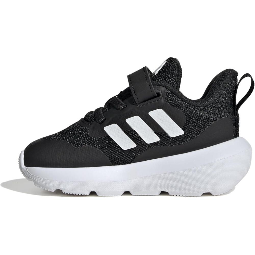 image:imageAdidas UnisexChild Fortarun 20 Running ShoesRunning ShoeBlackWhiteBlack