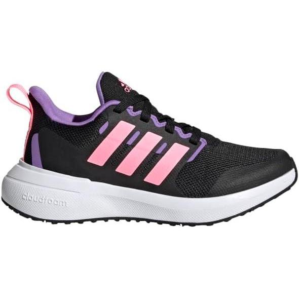 image:imageAdidas UnisexChild Fortarun 20 Running ShoesRunning ShoeCore BlackBeam PinkViolet Fusion