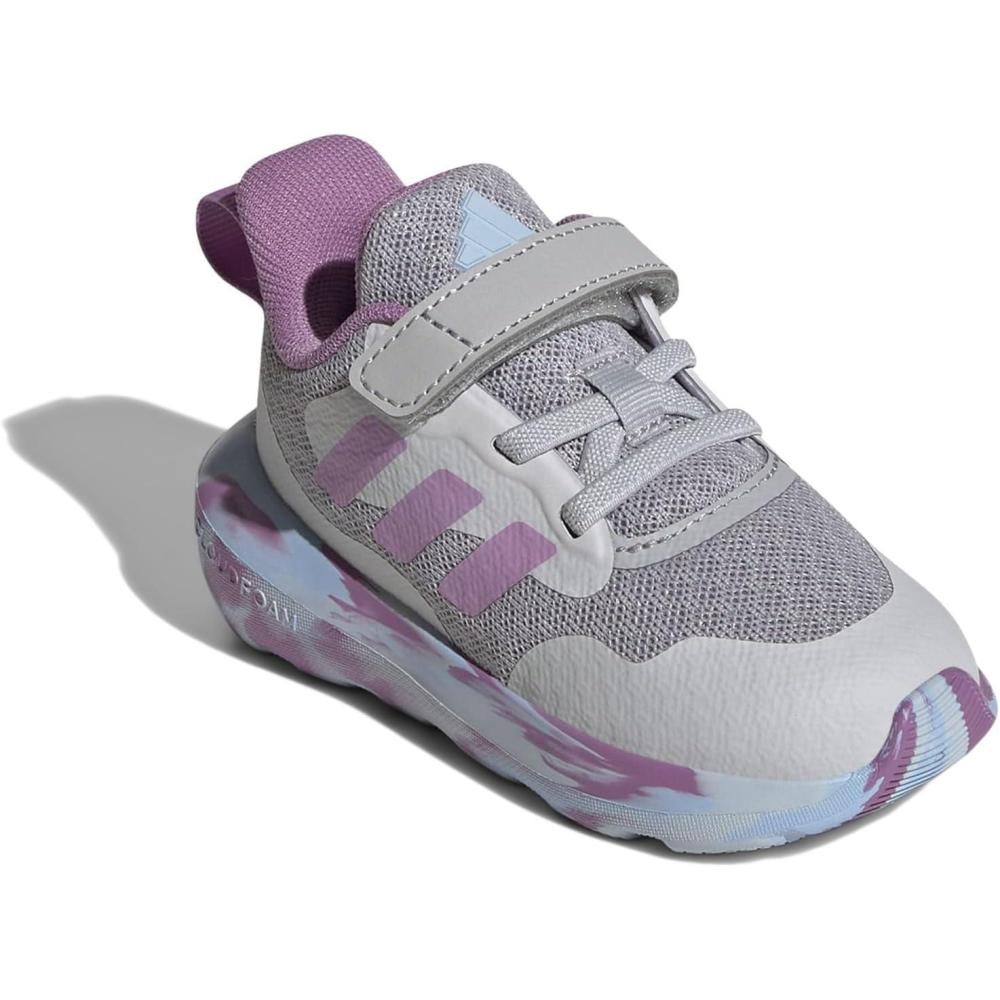 image:imageAdidas UnisexChild Fortarun 20 Running ShoesRunning ShoeGreyPreloved PurpleGrey