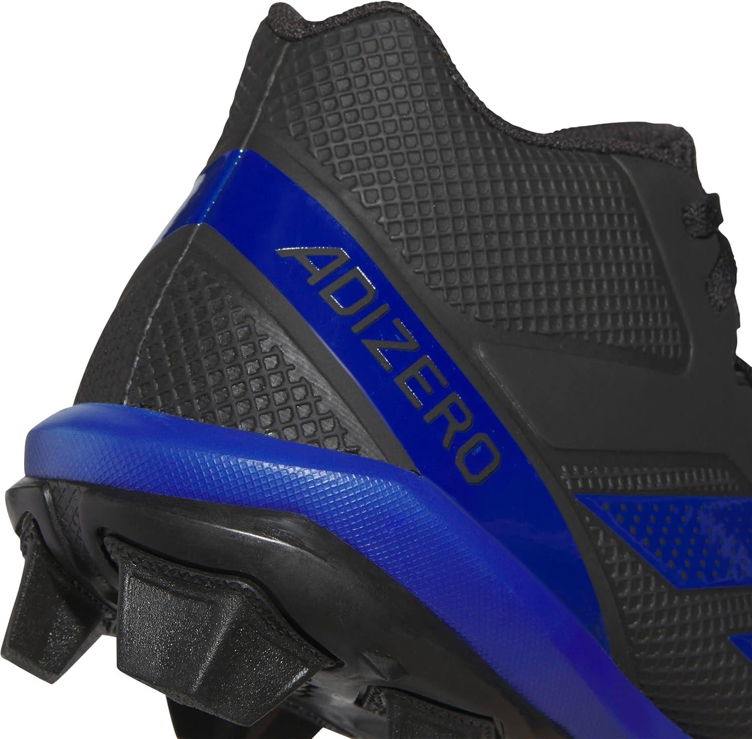 image:imageAdidas Mens Adizero Impact2 Molded American FootballBlackTeam Royal BlueBlack