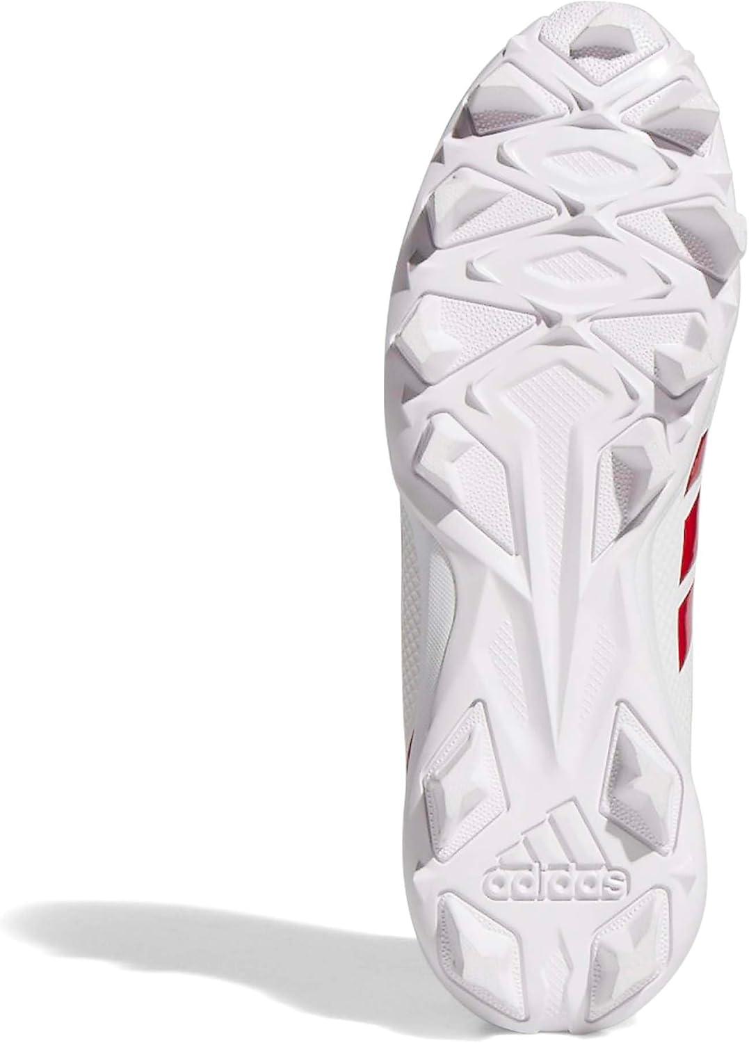 image:imageAdidas Mens Adizero Impact2 Molded American FootballWhiteTeam Power Red